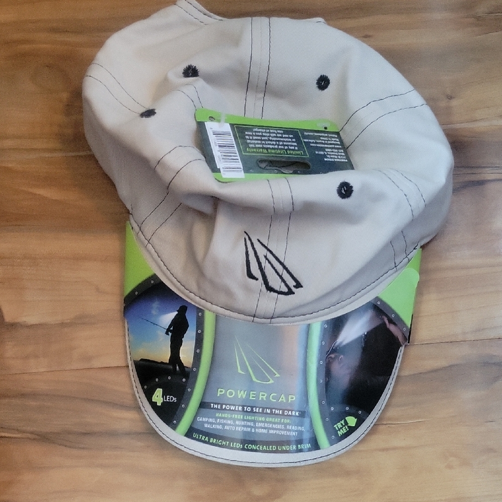 Beige LED Cap